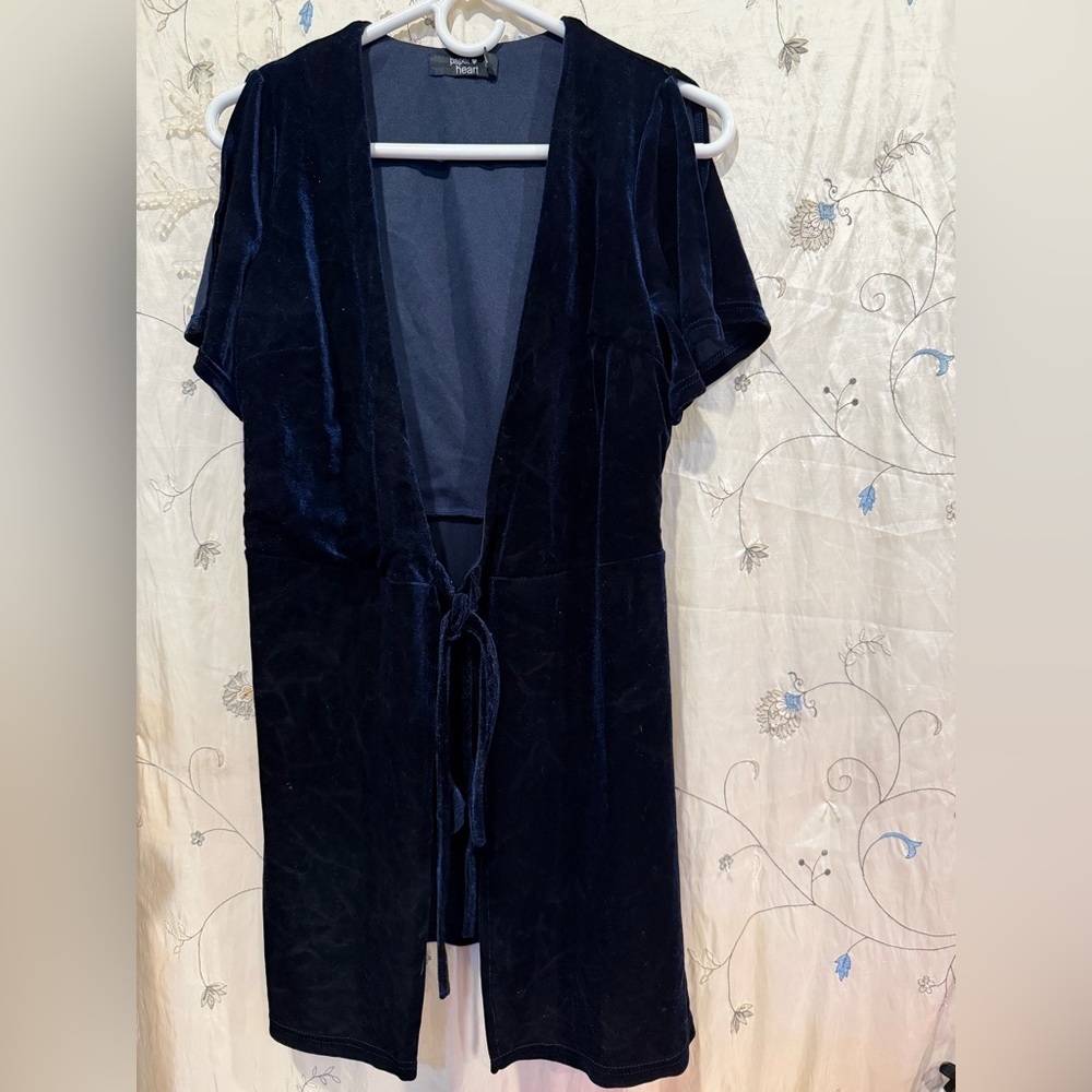 Luxurious Midnight Blue Women's Robe